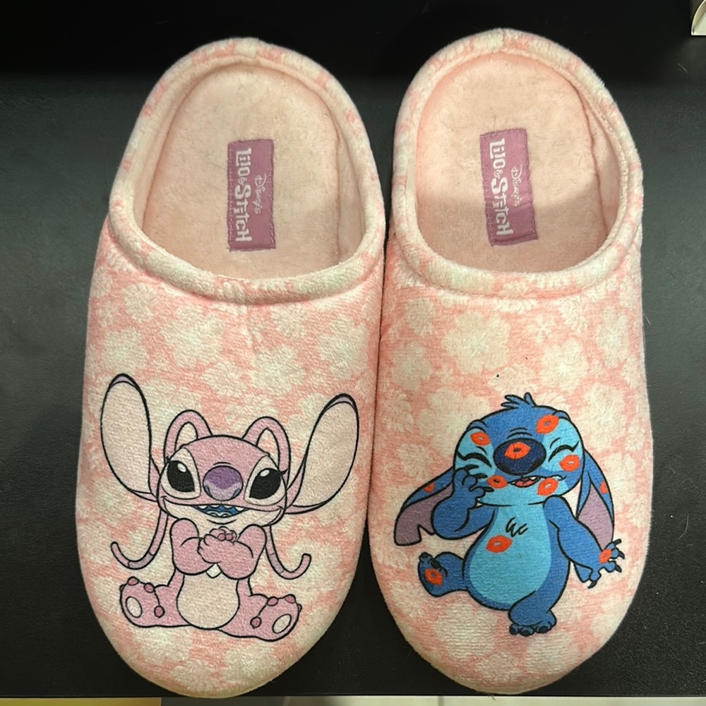 Disney Pink One Piece Slippers